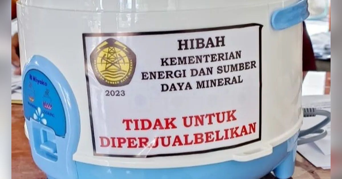 Pemerintah Bakal Lanjutkan Program Bagi-Bagi Rice Cooker, Siapa Penerimanya?