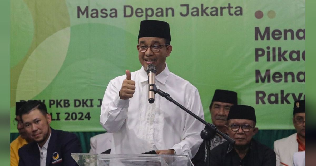 Berpeluang Duet dengan Jusuf Hamka, Ini Respons Anies