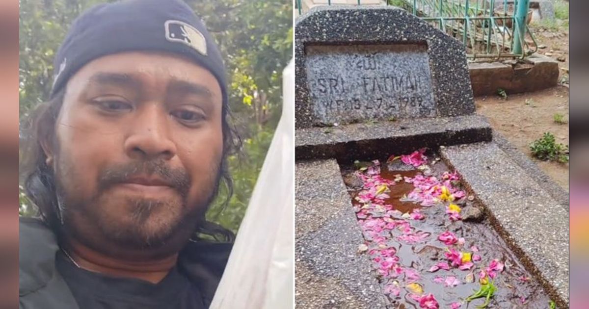 34 Tahun Cari Makam Ibunda Hanya dengan Modal Foto, Pria Ini Terharu Akhirnya Bisa Temukan Tempat 'Pulang'