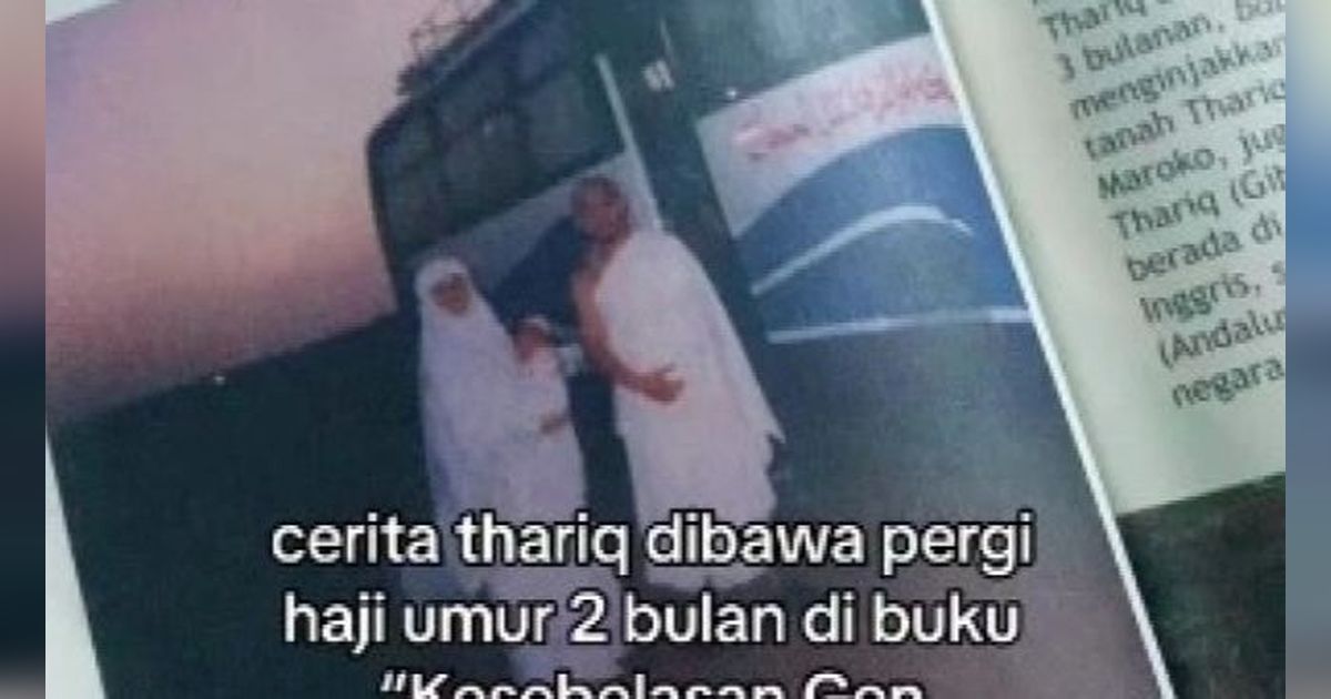 Terungkap! 8 Potret Thariq Halilintar Saat Haji di Usia 2 Bulan, Digendong Geni Faruk