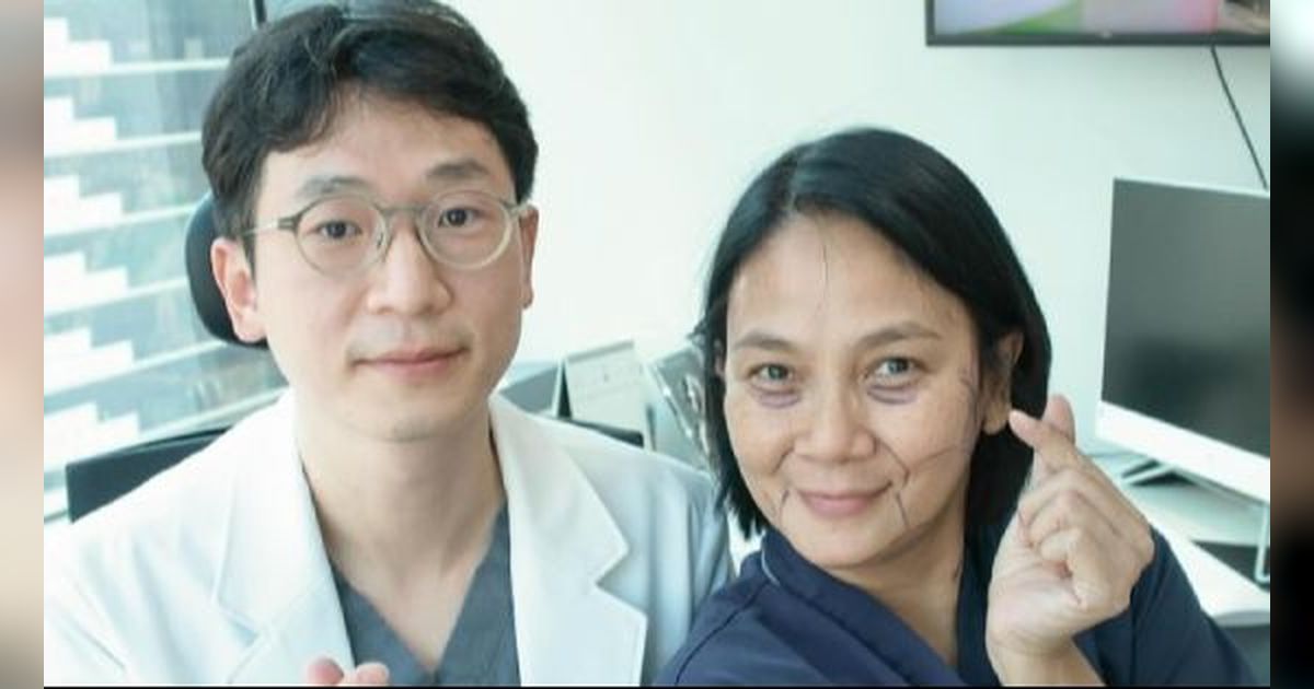 5 Potret Dian Nitami Jalani Operasi Plastik di Korea Selatan Ditemani Sang Putri