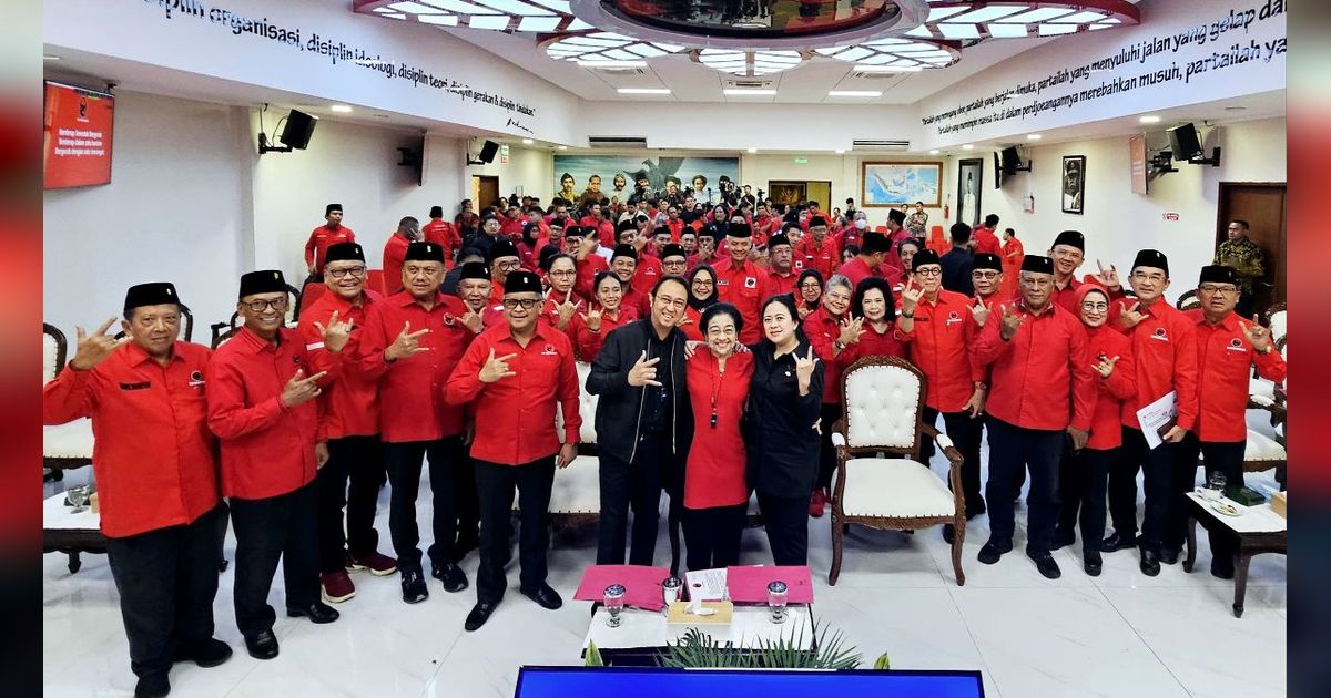 Megawati Lantik Ganjar dan Ahok Jadi Pengurus Baru DPP PDIP, Berikut Daftar Lengkapnya