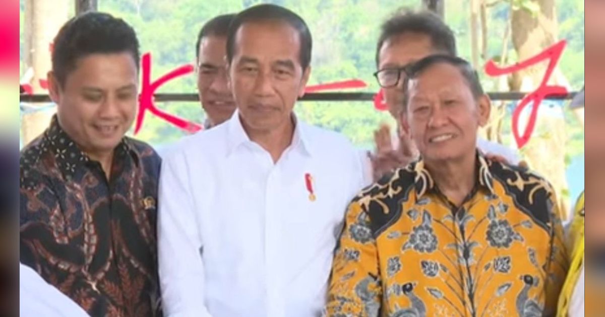 Jokowi Resmikan Bendungan Pamukkulu Sulsel yang Habiskan Anggaran Rp1,6 Triliun