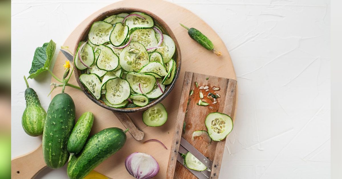 Suka Makan Timun? Coba Olah jadi Camilan yang Fresh dan Rendah Kalori