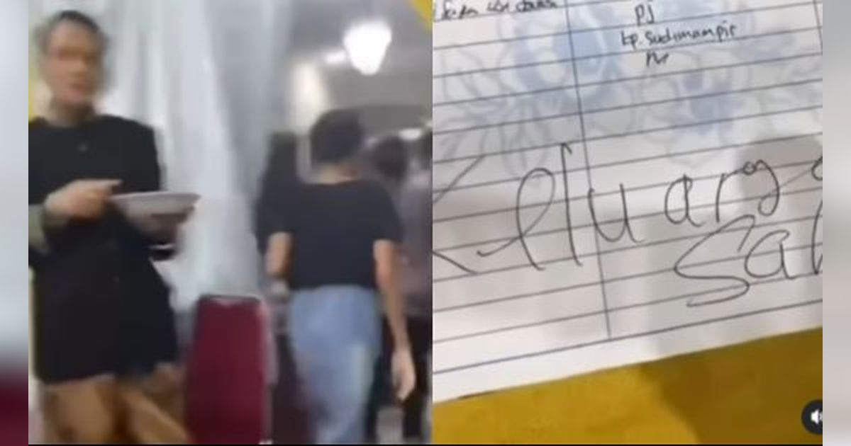 Detik-Detik Anak dan Istri Labrak Suami Selingkuh di Hajatan, Ucapan Anaknya Bikin Hati Teriris