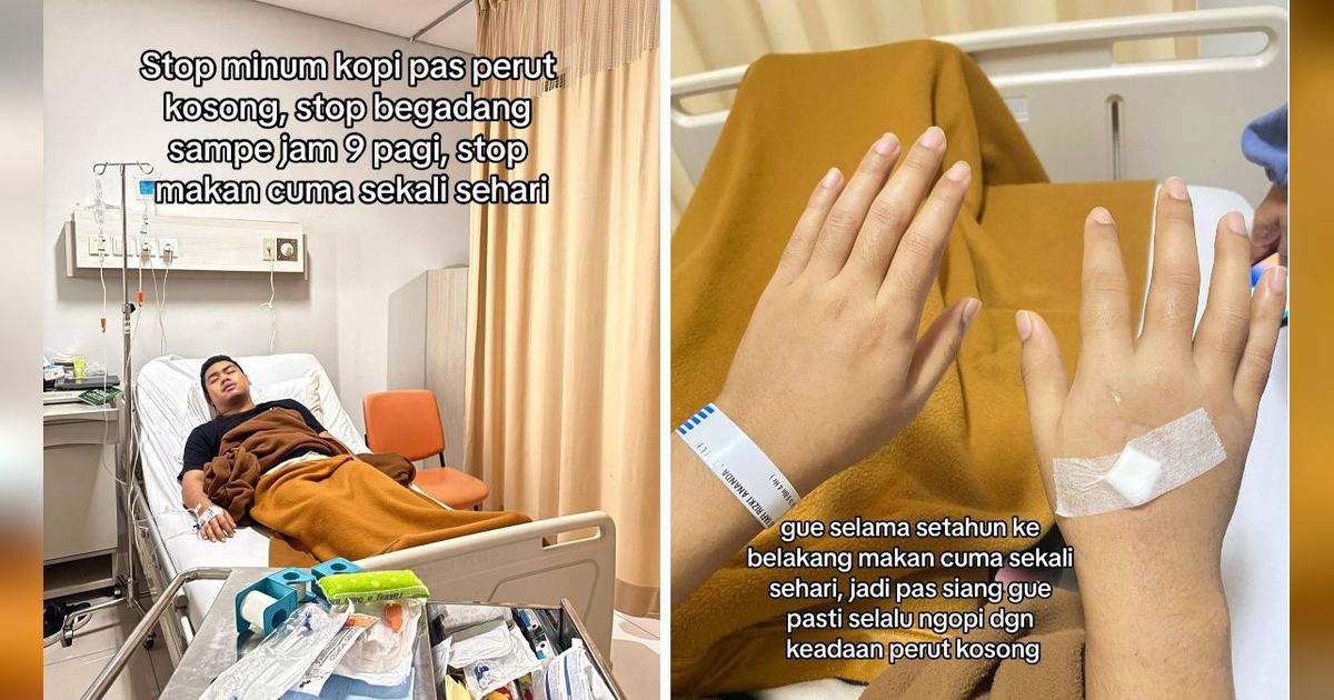 Akui Menyesal, Begini Curhatan Pilu Seorang Pria yang Dirawat di RS karena Minum 13 Gelas Kopi Sehari saat Perut Kosong