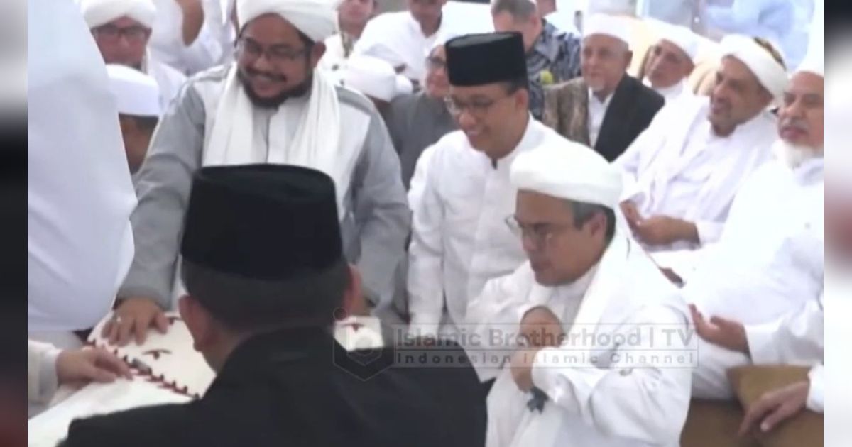 Anies Baswedan Jadi Saksi Pernikahan Putri ke-7 Rizieq Shihab