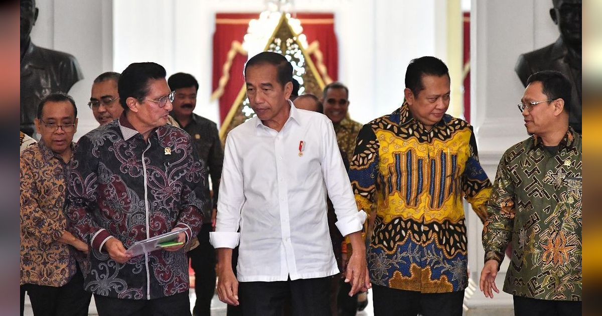 Jokowi Minta Dukungan BPK Agar Transisi Pemerintahan ke Prabowo Berjalan Baik