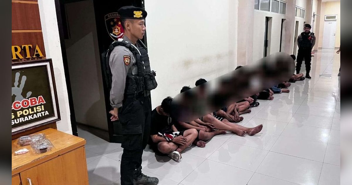 Kombes Polisi Pimpin Langsung Pasukan, Puluhan Pendekar Bikin Resah Digulung