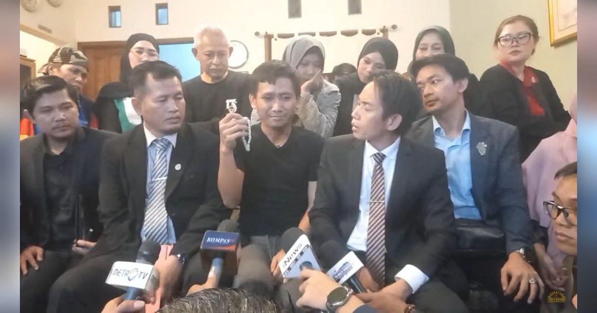 Nazar Mulia Pegi Setiawan Usai Bebas dari Tahanan