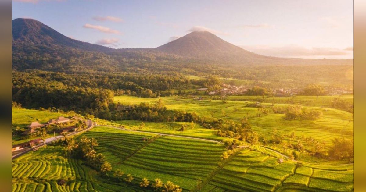 Udara Selalu Segar dan Tidak Pernah Panas, Intip Eksotisme Desa Jatiluwih Bali yang Jadi Warisan Budaya Dunia