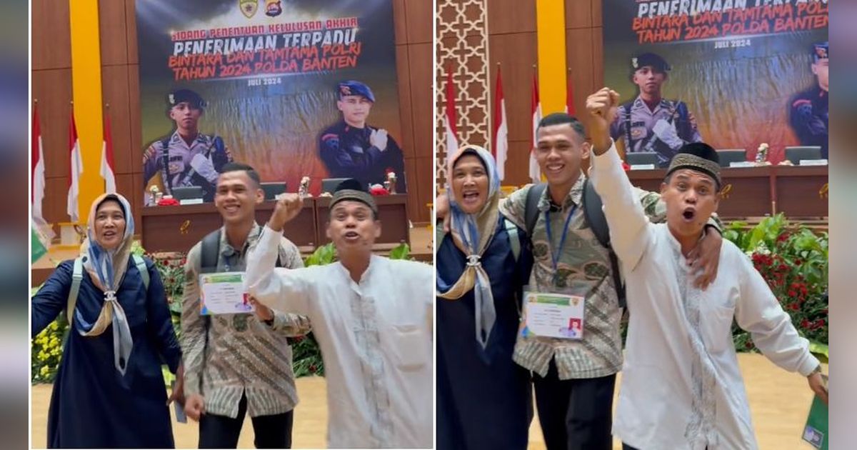 Penuh Perjuangan, Anak Sopir Ini Akhirnya Lulus Kepolisian Usai Mengikuti Tes 10 Kali Selama 4 Tahun