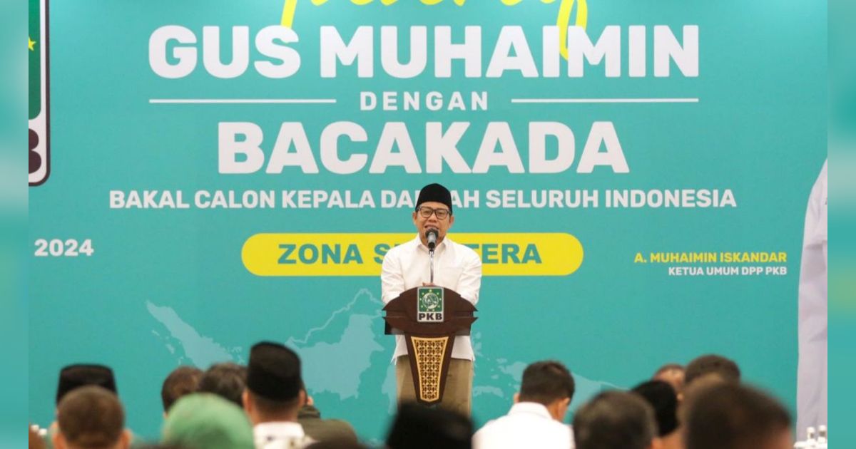 Cak Imin soal Survei Kaesang Tinggi di Pilgub Jateng: Dari Awal PKB Mengusung Gus Yusuf