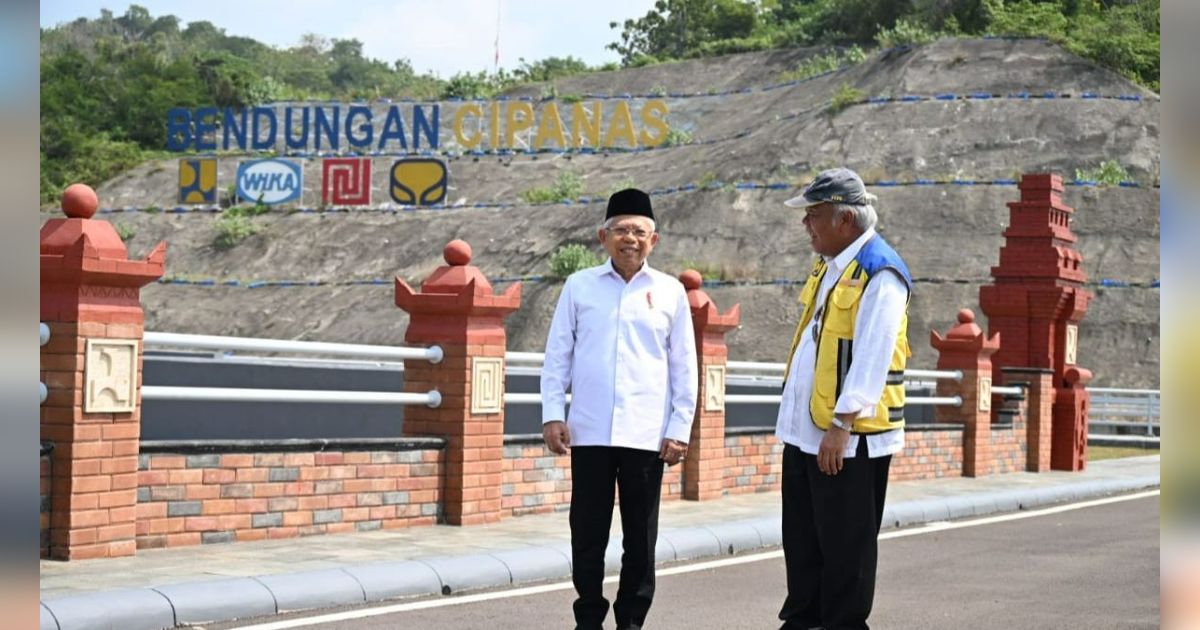 43 Bendungan Dibangun dalam 10 Tahun, Wapres: Ini Kerjaannya Menteri PUPR