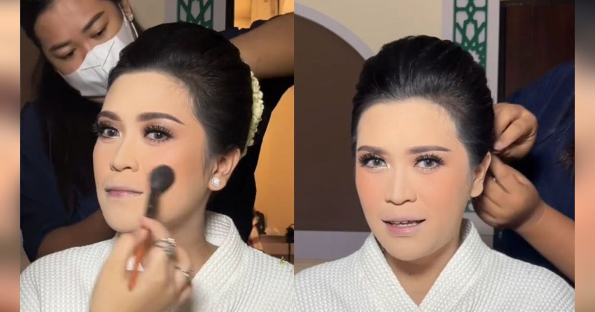 Klien Puji Hasil Sempurna Riasan MUA Padahal Tarifnya Kemurahan, Netizen: 
