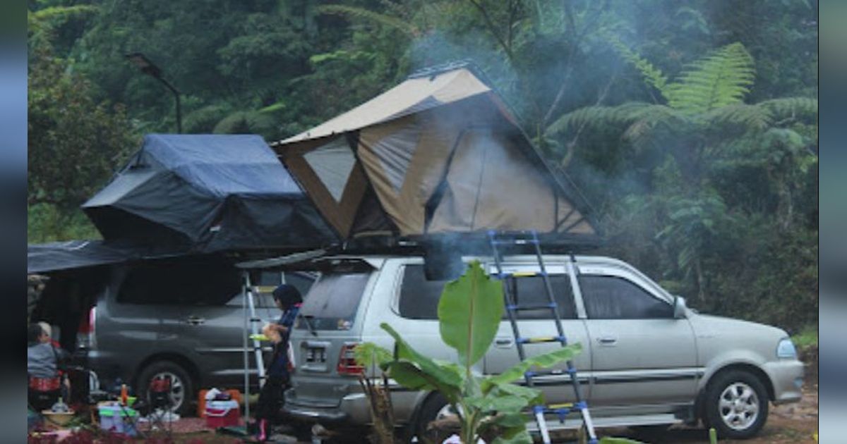 Ada Tempat Camping Syahdu di Ciwidey, Latarnya Kebun Teh dan Curug yang Bikin Betah