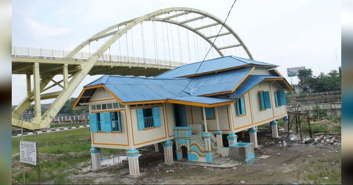 Klasiknya Rumah Singgah Kesultanan Siak Sri Indrapura, Seluruh Bagian Bangunan Terbuat dari Kayu