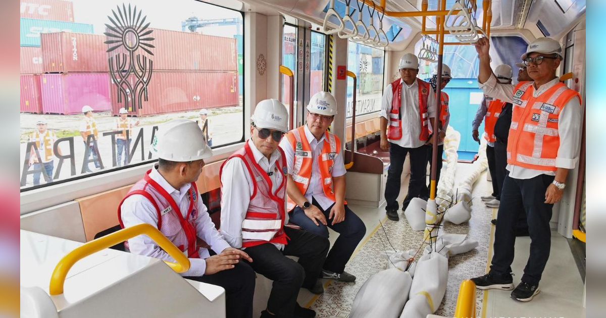 Uji Coba Kereta Tanpa Rel di IKN Dilakukan 5 Agustus 2024