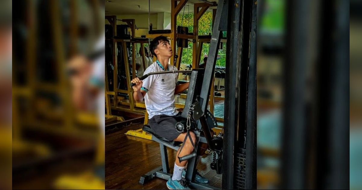 Meski Dicoret dari Timnas Indonesia U-16, ini 7 Potret Diego Anak Darius Sinathrya dan Donna Agnesia Tetap Giat Berlatih di Gym