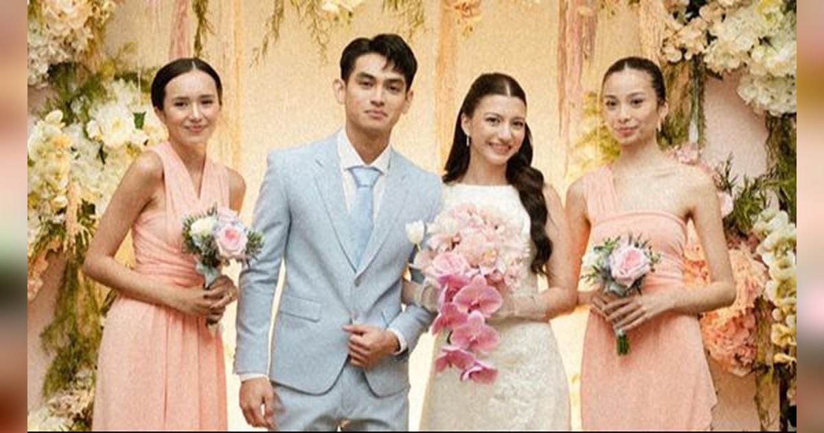 Potret Beby Tsabina Jadi Bridesmaid Cassandra Lee, Tak Kalah Cantik dengan Pengantin