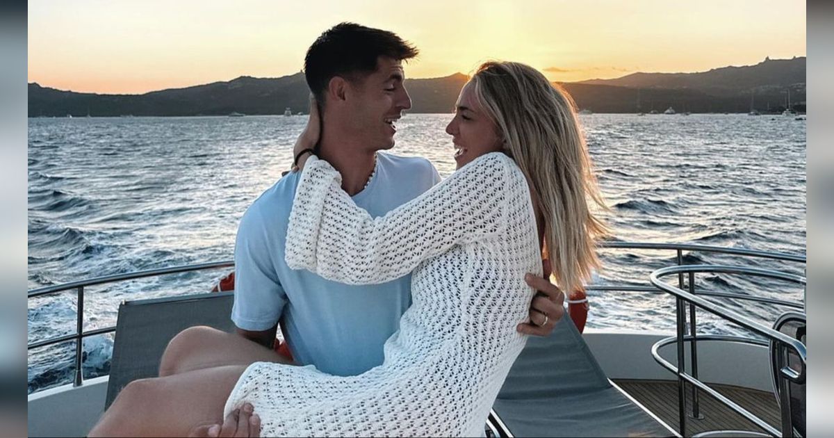 FOTO: Alvaro Morata dan Istri Putuskan Bercerai, Tiga Minggu Lalu Masih Mesra dan Romantis