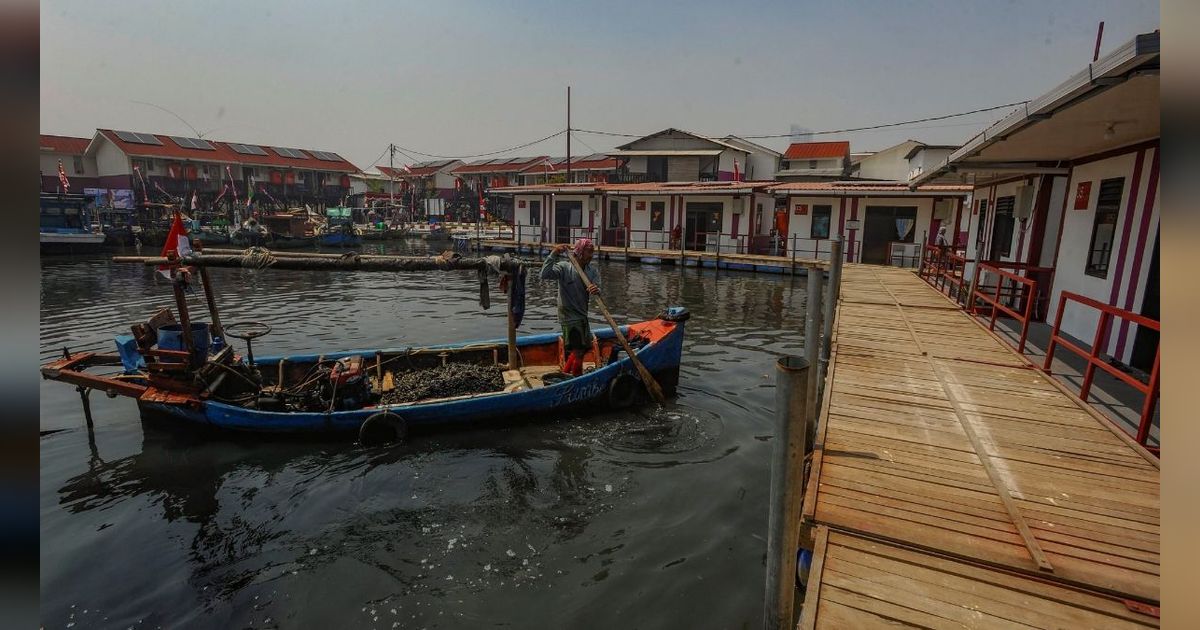 FOTO: Melihat Keunikan Rumah Apung yang Modern untuk Para Nelayan Muara Angke