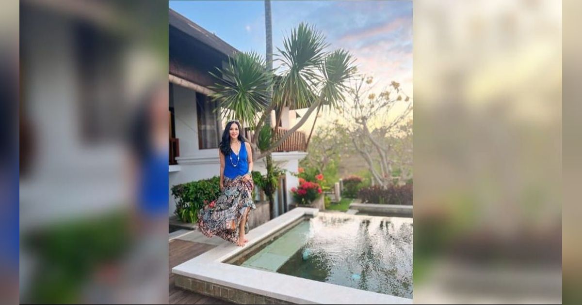 8 Potret Rumah Masa Tua Diah Permatasari dan Suami di Bali, Mewah Banget Ada Infinity Pool