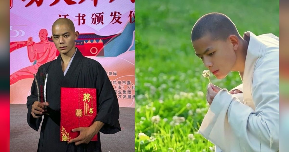 10 Potret Biksu Shaolin Terganteng Asal China yang Meninggal Tragis di Usia 21 Tahun
