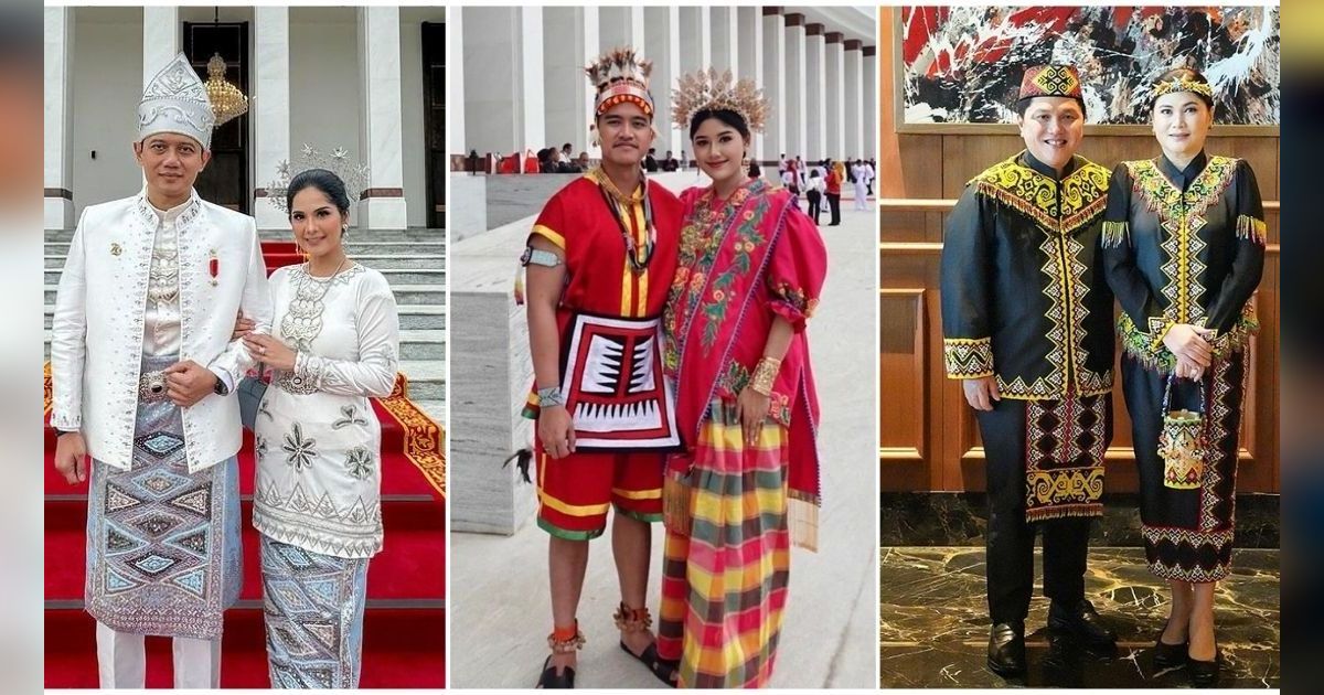 FOTO: Cantiknya Istri-Istri Pejabat dan Politisi Saat Upacara HUT RI di IKN, Ada yang Dapat Sepeda dari Jokowi