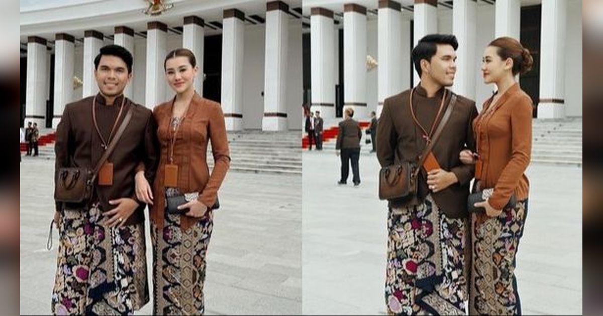 Pesona Aaliyah Massaid Rayakan HUT RI Ke-79 di IKN, Anggun & Elegan Dalam Balutan Kebaya Cokelat