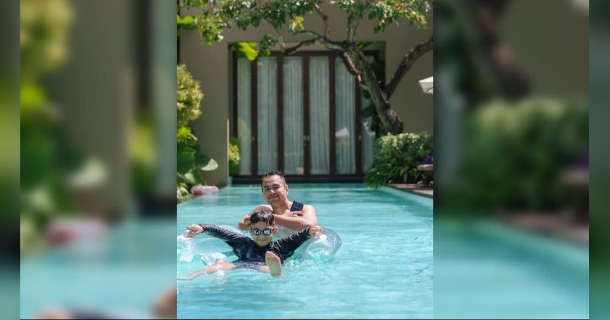 10 Potret Keluarga Pasangan Raffi Ahmad dan Nagita saat Liburan di Bali, Seru Banget!