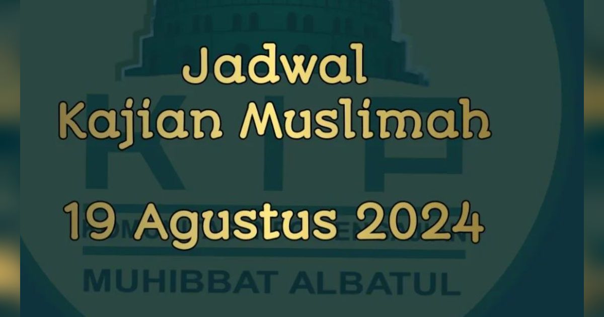 Info Lengkap Pengajian di Jabotabek Bareng Komunitas Info Pengajian