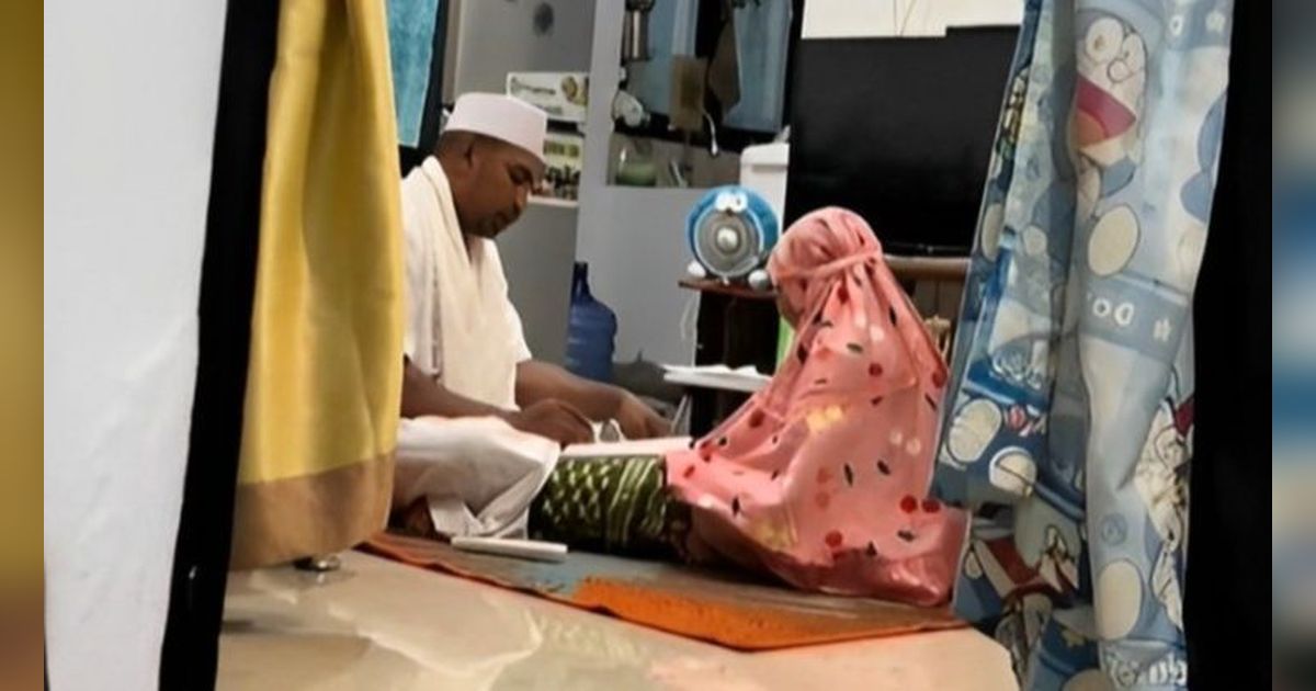 Kreatif, Ayah Ajari Putrinya Mengaji dengan Analogi Mangkok Bakso