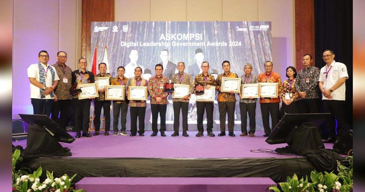 Daftar 9 Pemenang ASKOMPSI Digital Leadership Government Award tahun 2024