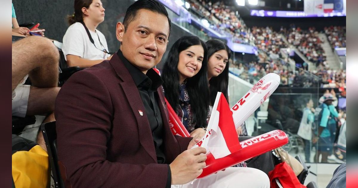 Potret AHY dan Annisa Pohan Ajak Almira ke Paris Nonton Olimpiade 2024