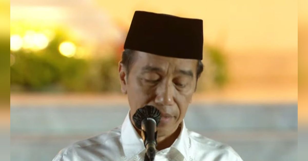 VIDEO: Banjir Air Mata, Presiden Jokowi Nangis Minta Maaf Kepada Rakyat Jelang Lengser