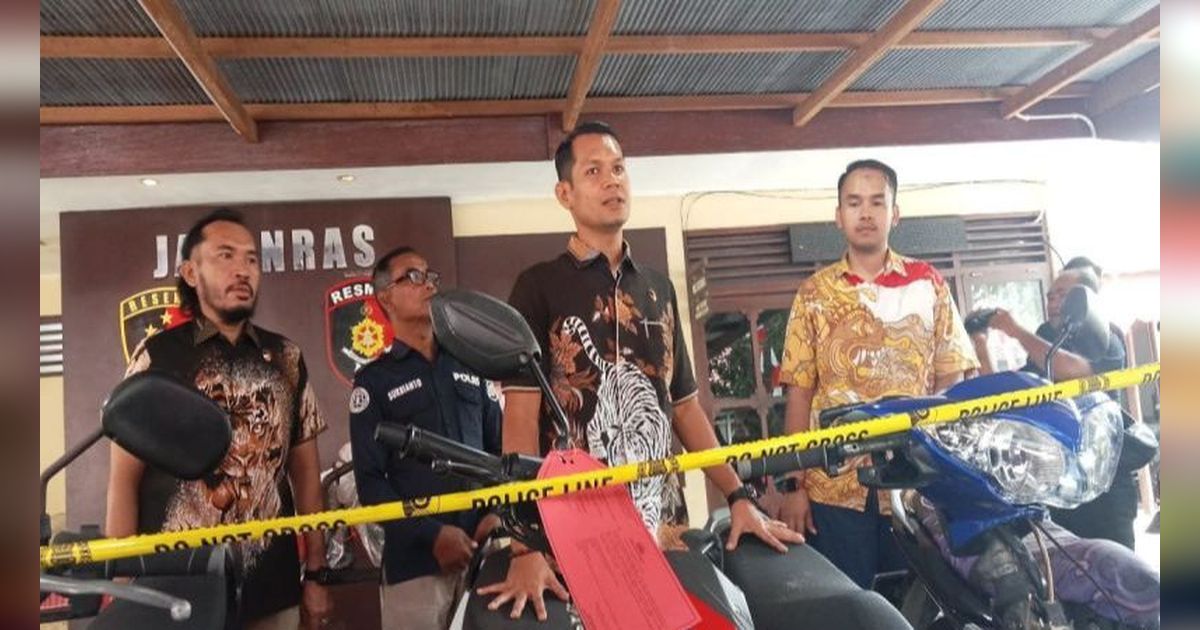 10 Anak jadi Geng Pencurian Kendaraan Bermotor di Kalimantan Tengah