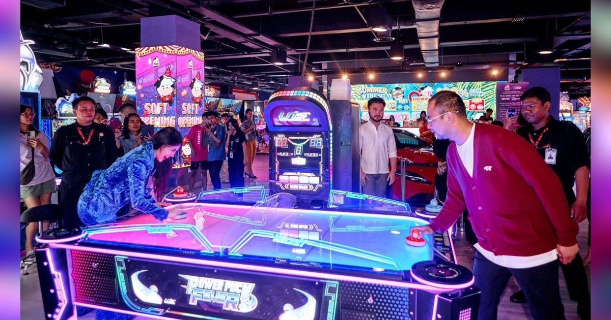 Bangkitkan Ekonomi Indonesia, Raffi Ahmad Hadirkan Game 'Kenangan' Era 90an di Pluit Village Mall