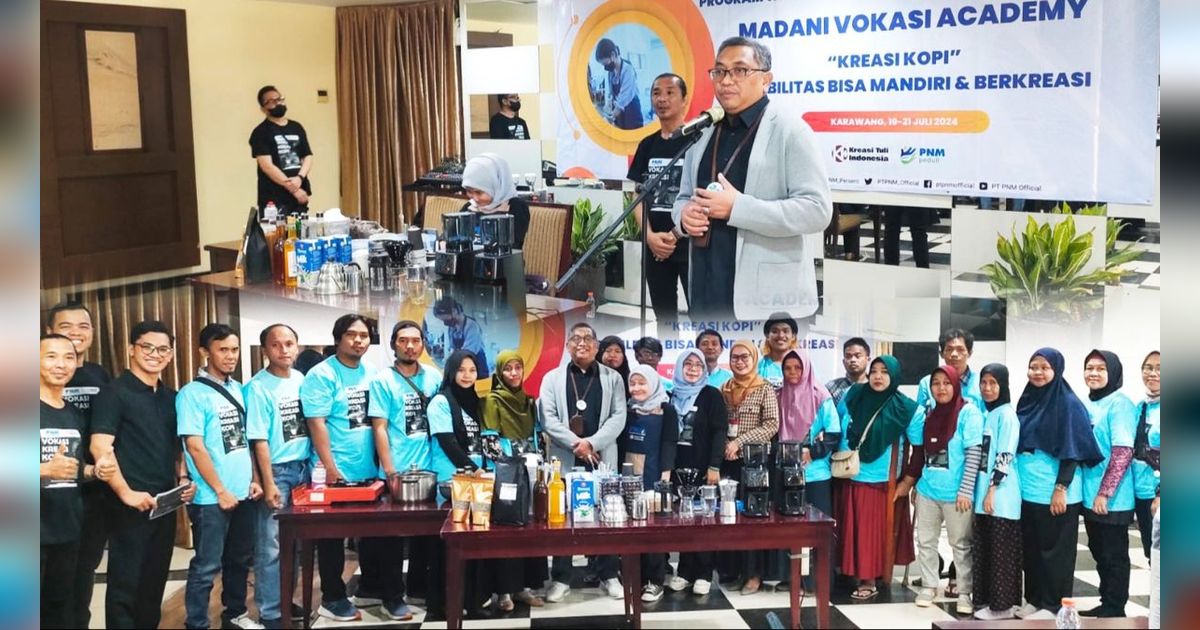 PNM Luncurkan Madani Vokasi Academy, Latih Disabilitas Kreasikan Kopi