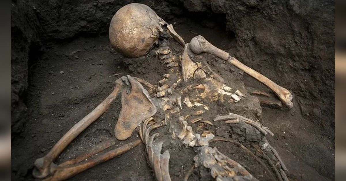 Penemuan Terbaru Pompeii, Pose Terakhir Kerangka Pria-Wanita di Kamar Ini Bukti Mengerikan Kehancuran Kota Disapu Letusan Gunung Api