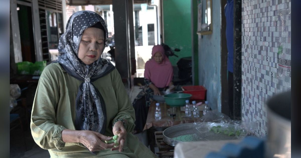 FOTO: Klaster Kampung Klepon di Sidoarjo, Warisan Jajan Nusantara Bangkitkan Ekonomi Desa