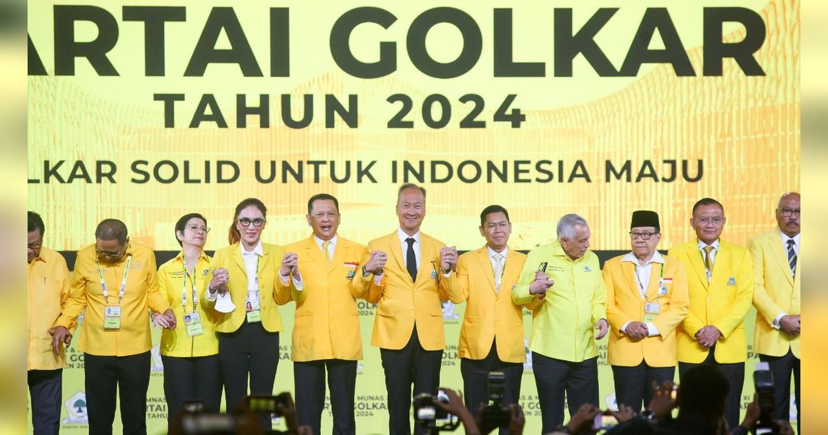 FOTO: Rapimnas Golkar Dibuka di Tengah Isu Jokowi Diusulkan jadi Ketua Umum