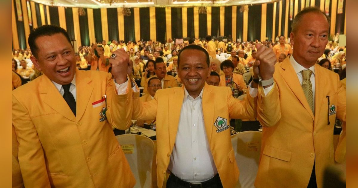 FOTO: Jadi Calon Tunggal Ketua Umum Partai Golkar, Senyum Bahlil Lahadalia Merekah di Munas ke-XI 2024