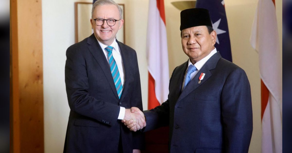 FOTO: Momen Prabowo Subianto Temui PM Australia Anthony Albanese untuk Memperkuat Hubungan Kemitraan