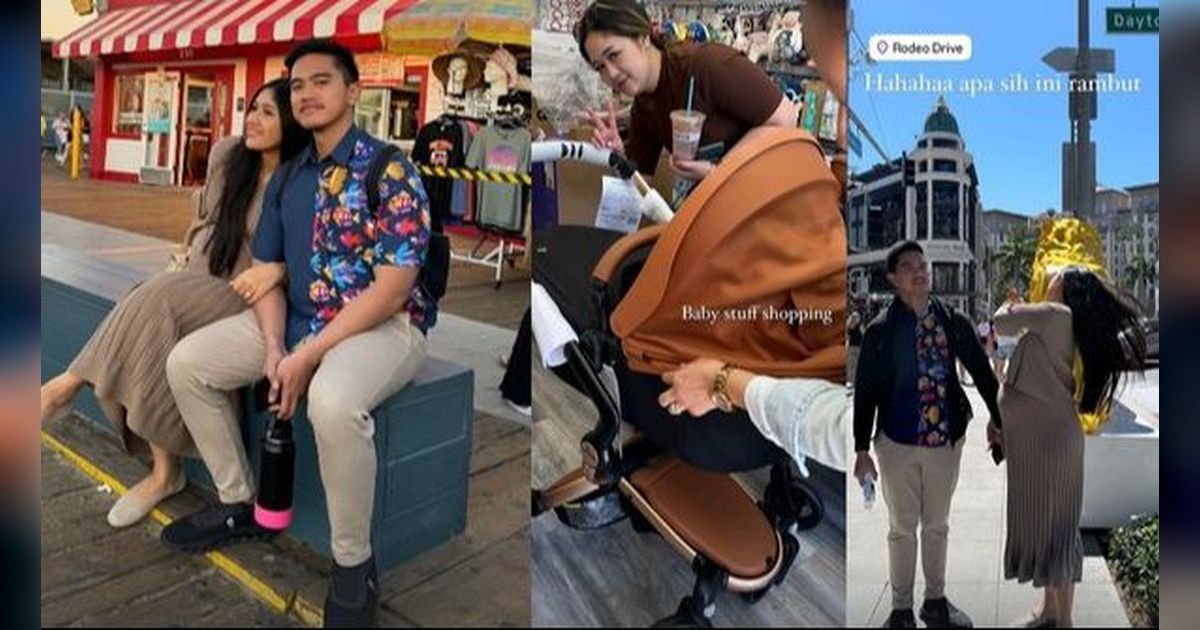 Erina Gudono dan Kaesang Jalan-Jalan di California, Beli Stroller Seharga Motor-Roti Rp400 Ribu