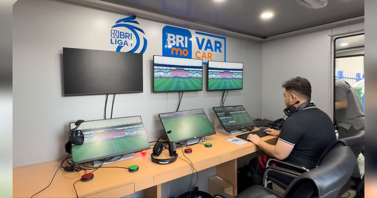 Keren! Potret Canter FE 84 G Disulap Jadi VAR Mobile di Duel Pembuka Liga 1 2024/2025