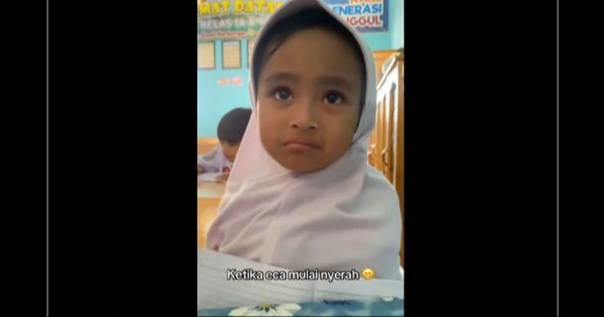 Tugas Sekolah Kebanyakan, Bocah Kelas 1 SD Ini Curhat ke Guru Ingin Balik ke TK Lagi
