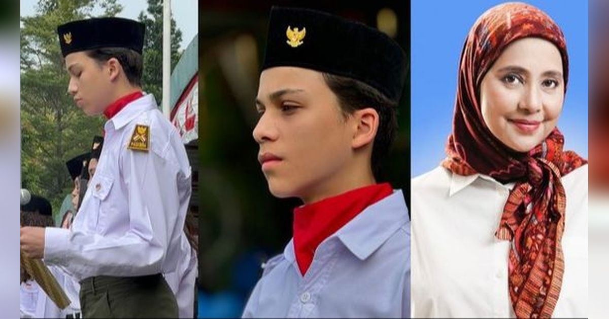 Potret Ganteng & Bule Lennon Putra Ayu Azhari Jadi Pembaca Pembukaan UUD saat Upacara Kemerdekaan RI