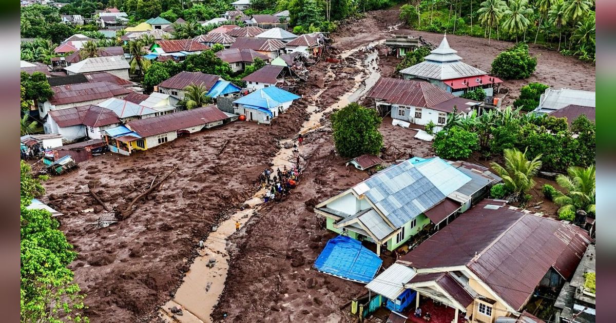 FOTO: Penampakan Banjir Bandang Dahsyat Menyapu Kota Rua di Ternate, Korban Meninggal Dunia Terus Bertambah