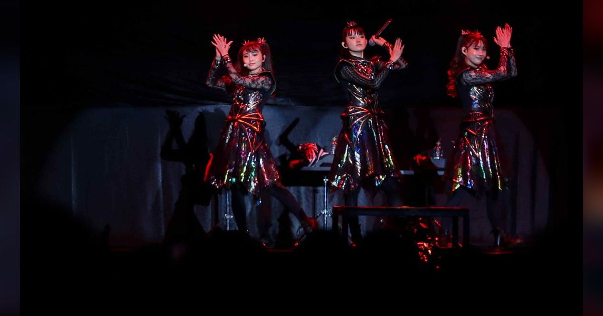 FOTO: BabyMetal Memukau di Panggung Nex Fest 2024, Aksinya Bikin Geger